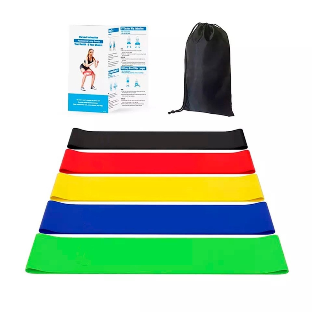 Fit Resistance Loop Bands - Set of 5